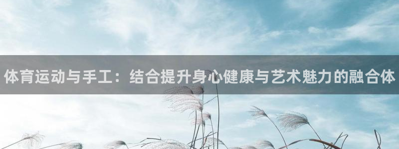 yy易游官网下载娱乐:体育运动与手工:结合提升身心健康与艺术