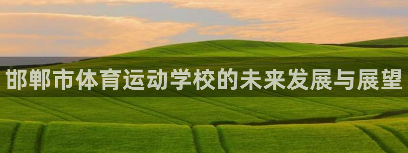 yy易游官网下载招商电话地址查询:邯郸市体育运动学校的未来发